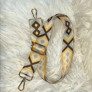 Geometric Patterned (guitar)Bag Strap NEW